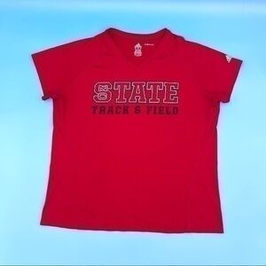 Adidas ClimaLite NC STATE Wolfpack V-Neck T-shirt